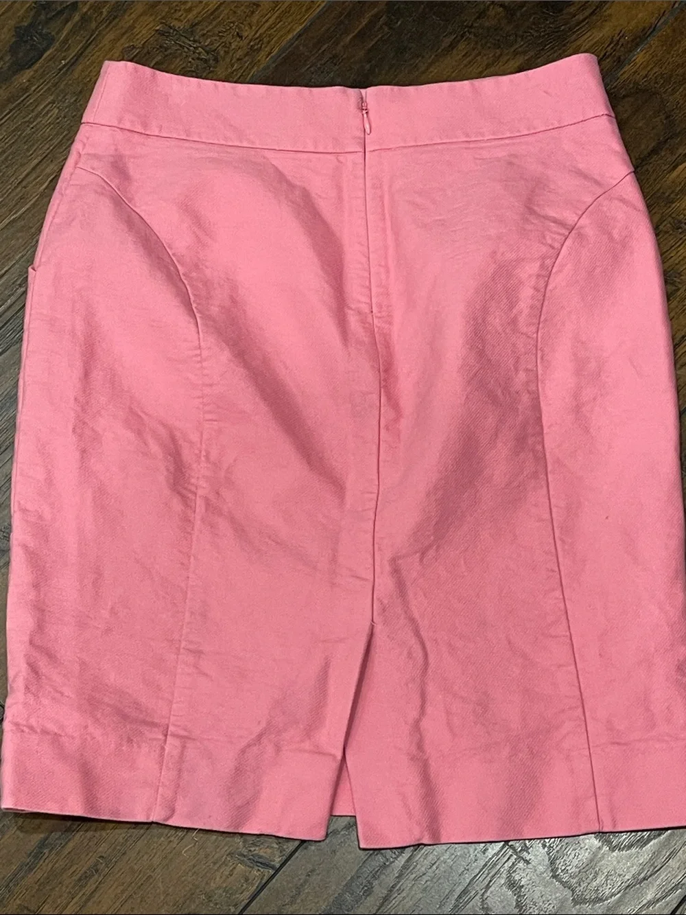 J. Crew Coral Pencil Skirt